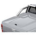 Ford Ranger (02/2019 - ..) double cab fixed tonneau cover Moondust Silver