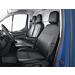 Ford Tourneo / Transit Custom (02/2018 - 09/2023) premium seat cover driver's seat front, black artificial leather