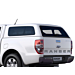 Ford Ranger (02/2019 - ..) double cab hard top with side windows, Frozen White