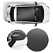 Fiat 500 wrapping pack matt titanium