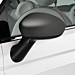Fiat 500/500c wrapped side mirror covers in matt titanium