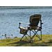 ARB camping chair with carrying bag, black and beige