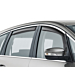 Ford S-MAX (06/2015 - 09/2018) wind deflectors, rear door side window, black