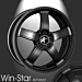 Musketier Peugeot 407 alloy wheel Win-Star 7,5x17 black