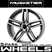Musketier Peugeot 607 alloy wheel Spark 8x18 gun metal polished