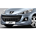 Peugeot 207 front bumper spoiler from 2009 (facelift)