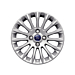 Ford B-MAX (2012 - 2018) alloy wheel 16" 15-spoke design, silver