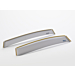 Ford Focus 2004 - 2011 estate wind deflectors for rear door windows, light grey