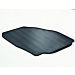 Ford Galaxy / S-MAX 03/2010 - 12/2014 floor mats, rubber rear, black 2nd row