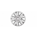 Citroën C3 Picasso Amarna 15" wheel cover