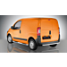 Musketier Citroën Nemo stainless steel-bullbar rear Ø60 mm, matt