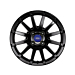 Ford Fusion (2002 - 2012) lichtmetalen velg 16" 12-spaaks design, zwart