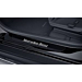 Mercedes door sill trim stainless steel black illuminated Mercedes door sill trim stainless steel black illuminated