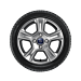 Ford Tourneo / Transit Courier (03/2014 - 07/2023) alloy wheel with winter tire 15", 5-spoke design