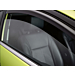 Ford Fiesta 09/2008 - 07/2017 wind deflectors 3-drs front doors dark grey