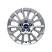 Ford alloy wheel 16" 7 x 2-spoke design, Sparkle Silver