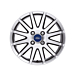 Ford Fusion (2002 - 2012) lichtmetalen velg 16" 12-spaaks design, zilver