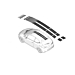 Peugeot 208 (2012 - 2019) GTI roof sticker set