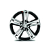 Peugeot alloy wheels Ligne S 17" 4-gats