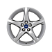 Ford C-MAX (11/2010 - 09/2018) / Focus (01/2011 - 03/2018) alloy wheel 18" 5-spoke design, silver