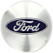 Ford hub cap silver 54,5 mm