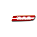 Fiat 500/500c badge 500 logo rood Fiat 500/500c badge 500 logo rood