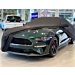 Ford Mustang (03/2015 - ..) premium black cover with red piping, white Ford oval and Ford Performance logo