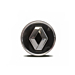 Renault hub cap black with chrome edge 58mm