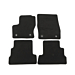 Ford Kuga (11/2012 - 11/2019) floor mats, premium velour front and rear, black