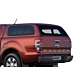 Ford Ranger (02/2019 - ..) double cab hard top with side windows, Copper Red