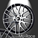 Musketier Peugeot 307 alloy wheel MU-Race 7x17 black polished