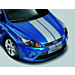 Ford Focus (01/2008 - 12/2010) GT Stripe Set for Hood, Performance Blue Ford Focus (01/2008 - 12/2010) GT Stripe Set for Hood, Performance Blue