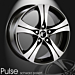 Musketier Citroën C5 2008 - .. alloy wheel Pulse 7,5Jx17 black polished