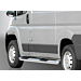 Musketier Peugeot Boxer 3 side bars with steps,chromed Ø80 long wheelbase