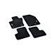 Fiat 500X floor mats in dilours with logo 500