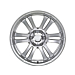 Ford Ranger (2006 - 10/2011) Style-X alloy wheel 20" 6x2-spoke design, silver