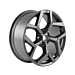 Ford Puma (10/2019 - ..) ST (10/2019 - ..) alloy wheel 19" 5-spoke Y-design, Magnetite polished