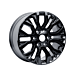 Ford Ranger (02/2019 - ..) alloy wheel 18" 6 x 2-spoke Y-design, black