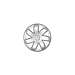 Citroën C1 (2005 - 2014) wheel cover Naos 14" WITHOUT Citroën logo