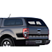 Ford Ranger (02/2019 - ..) double cab hard top with side windows, Absolute Black
