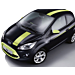 Ford Ka (09/2008 - 05/2016) complete striping Jump (green) with roof spoiler