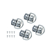 Ford Ranger (11/2012 - ..) ARB foldable anchor point set for securing cooler box, set of 4