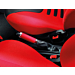 Ford Ka (09/2008 - 05/2016) handbrake handle Sunrise (red) with chrome-finished rings Ford Ka (09/2008 - 05/2016) handbrake handle Sunrise (red) with chrome-finished rings