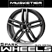 Musketier Peugeot 407 alloy wheel Spark 8x18 gun metal