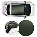 Fiat 500 wrapping pack military green