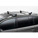 Volkswagen Touran 2003 - 2015 roof base carriers, silver, with roof rails Volkswagen Touran 2003 - 2015 roof base carriers, silver, with roof rails