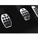 Ford Ka 09/2008 - 2016 sport pedals 3 pieces aluminium Ford Ka 09/2008 - 2016 sport pedals 3 pieces aluminium
