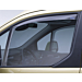 Ford Tourneo Connect / Transit Connect (05/2002 - 10/2013) wind deflectors, side window for front door windows, light gray