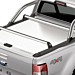 Ford Ranger (11/2011 - 11/2022) crossbars silver, for roll-up tonneau cover