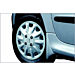 Peugeot 206 mud flaps design rear not for sport rear bumper
